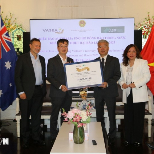 Cộng đồng Việt Úc ủng hộ 1,25 tỷ đồng giúp đồng bào vượt lũ 2025